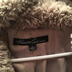 Brand New, with tags! Kenneth Cole Faux Fur Coat